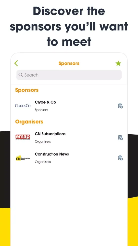 Tangkapan layar Construction News Events