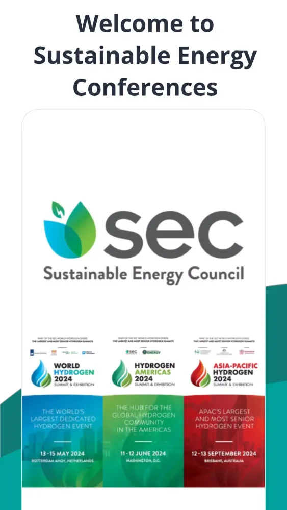 Capturas de tela do Sustainable Energy Council