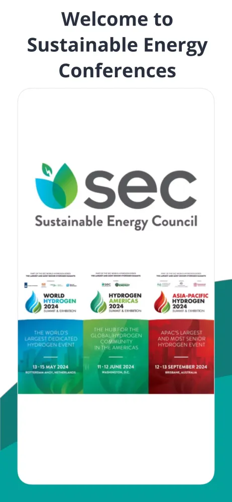 Capturas de tela do Sustainable Energy Council