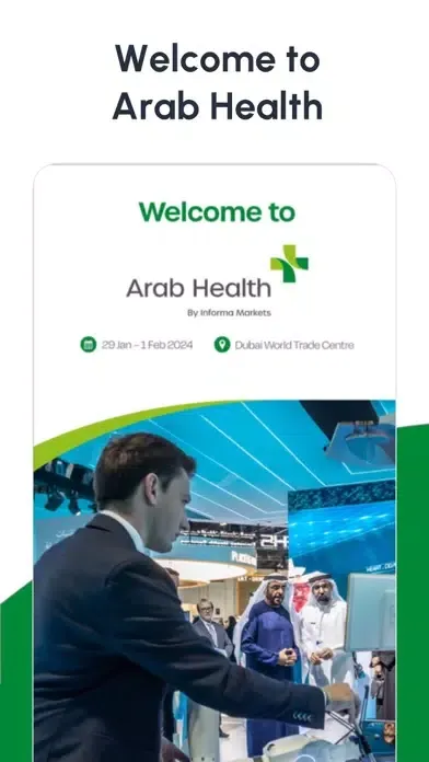 Screenshot di Arab Health 2024