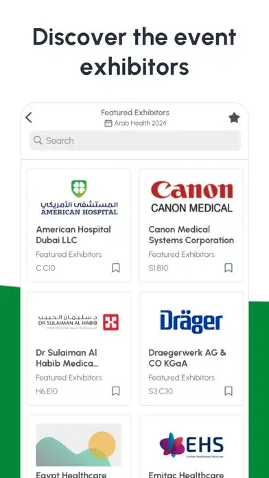 Screenshot di Arab Health 2024
