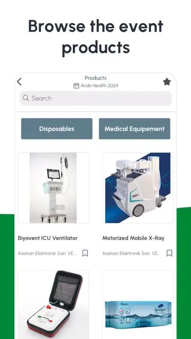 Screenshot di Arab Health 2024