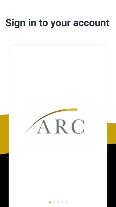 Capturas de tela do ARC - Conference App
