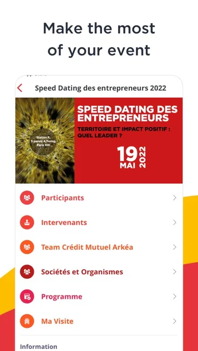 تصاویر Speed Dating Arkea Banque E&I