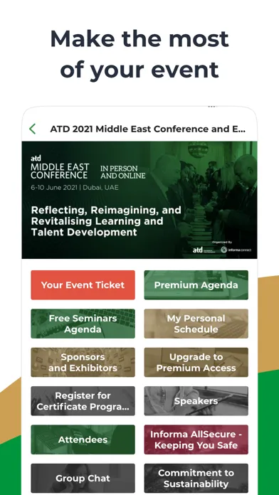 ATD Middle East 2021 Screenshots