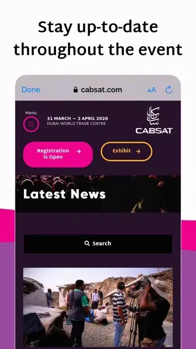 CABSAT 2020 Screenshots