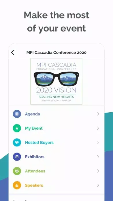MPI Cascadia 2020 Conference Screenshots