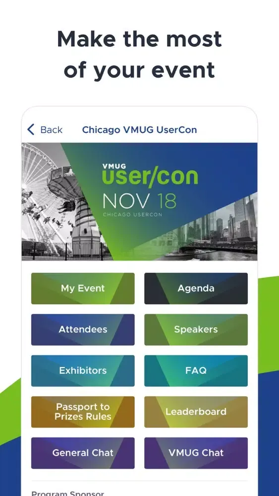 Ảnh chụp màn hình của Chicago VMUG UserCon
