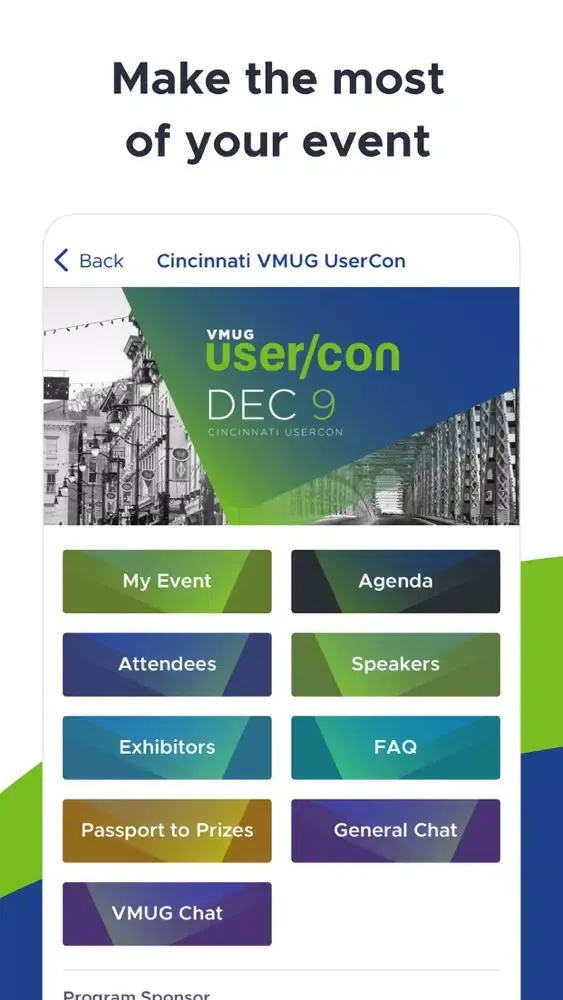 Screenshot di Cincinnati VMUG UserCon