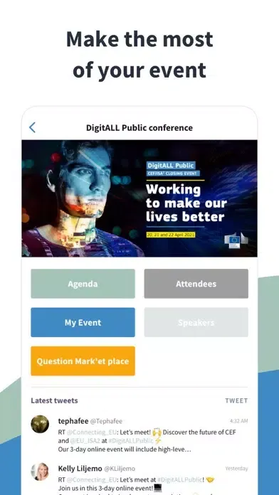 DigitALL Public conference スクリーンショット