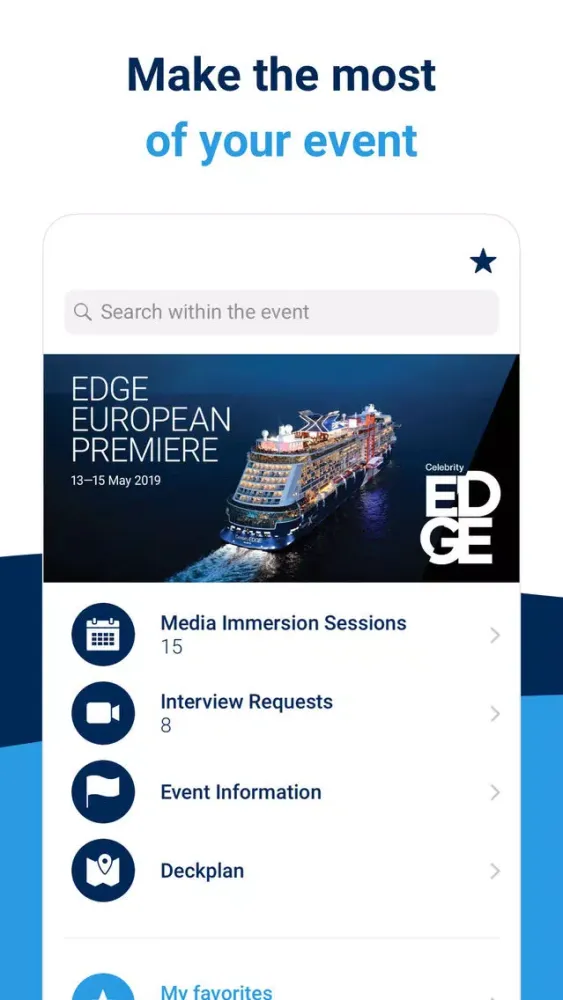 Скриншоты Celebrity Edge Press Toolbox