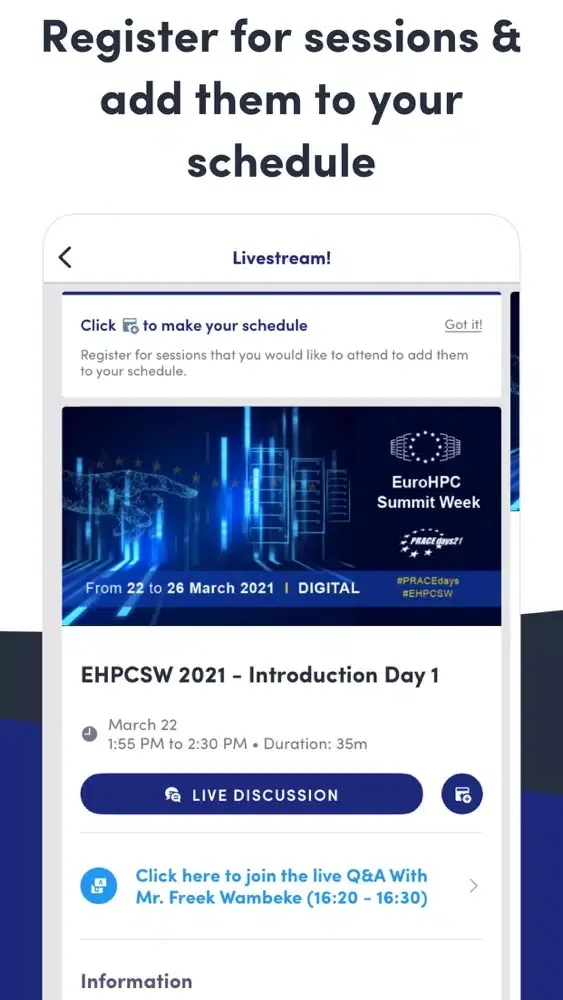 تصاویر EuroHPC Summit Week 2021