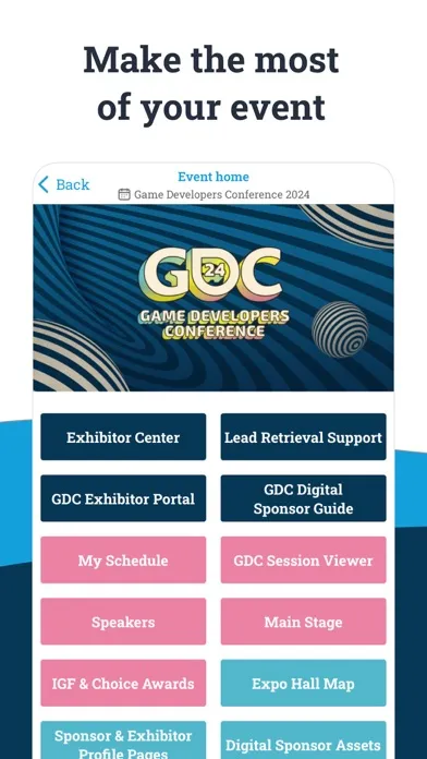 Capturas de tela do Game Developers Conf (GDC)
