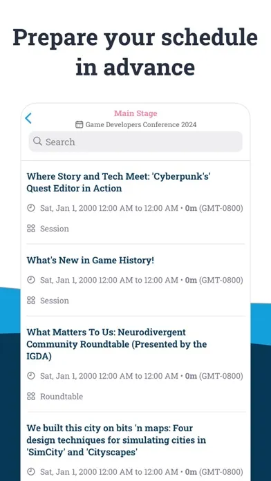 Capturas de tela do Game Developers Conf (GDC)