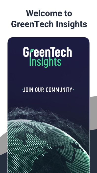 Captures d'écran de GreenTech Insights - TECNA