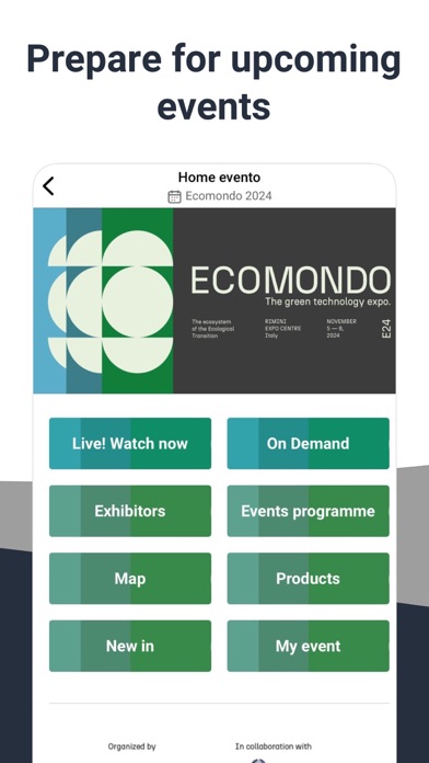 Captures d'écran de GreenTech Insights - TECNA