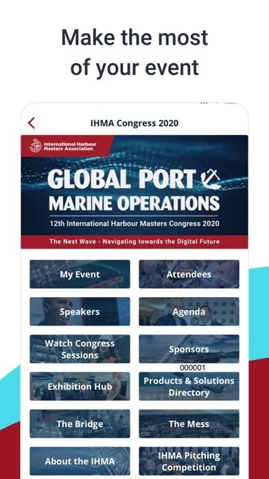 Captures d'écran de IHMA Congress 2020