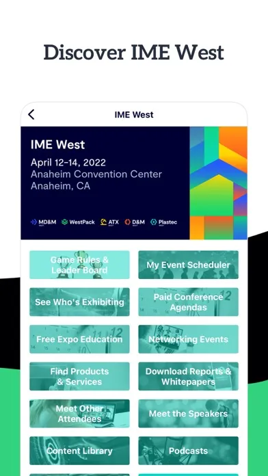 Screenshot di Informa Markets Events