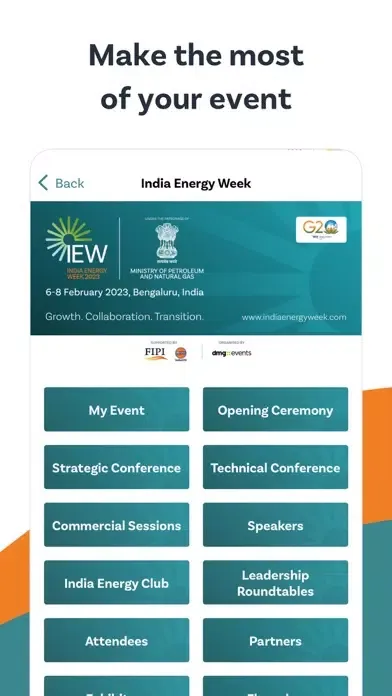 India Energy Week 스크린샷