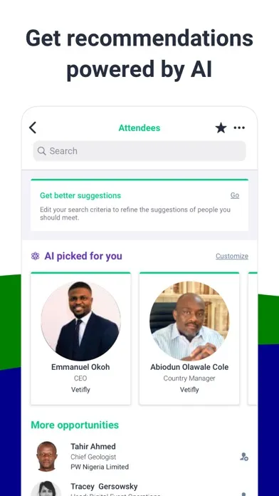 Capturas de tela do Mine.it Africa – Connect