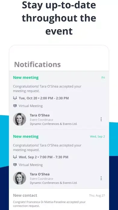 Zrzuty ekranu MSI Virtual Event APP