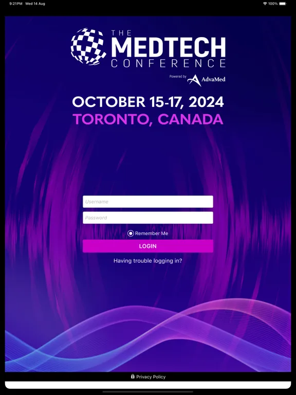 تصاویر The MedTech Conference iPad 