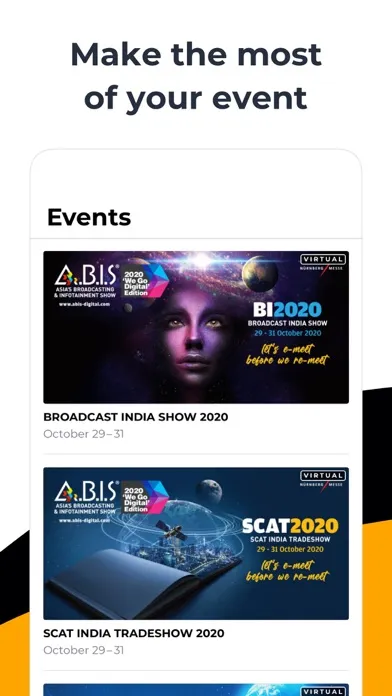 NuernbergMesse India - DigiApp スクリーンショット