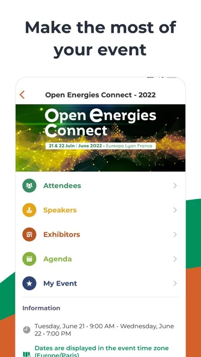 Open Energies Connect Ekran Görüntüleri