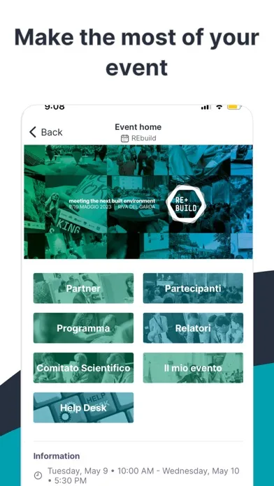 Capturas de pantalla de REbuild Italia