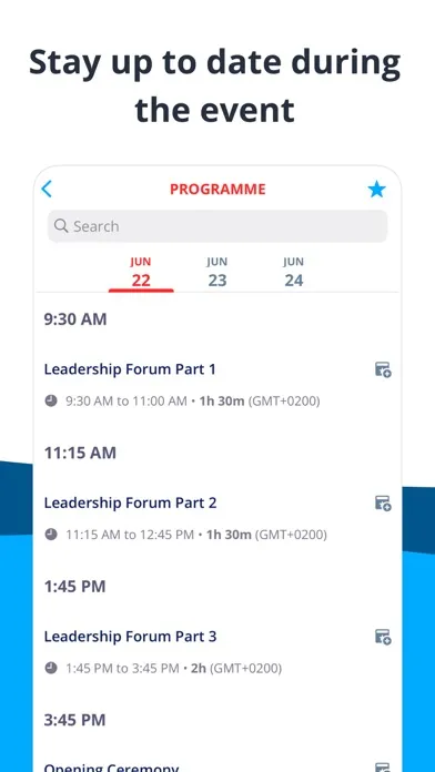 SCDM 2022 EMEA Conference Screenshots