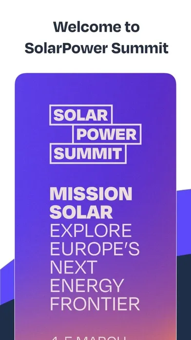 Tangkapan skrin SolarPower Summit