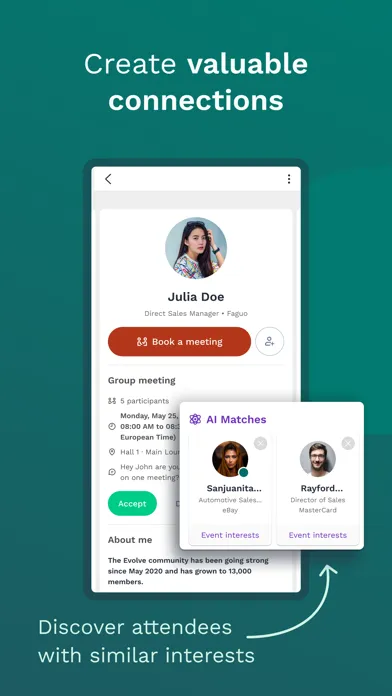 Tangkapan layar Swapcard - Smart Event App