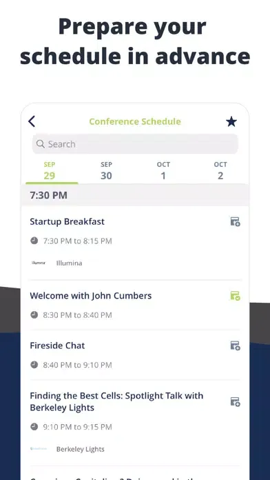 SynBioBeta Events Screenshots