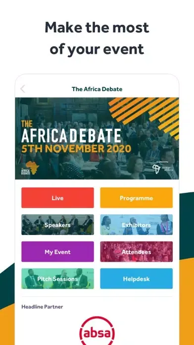 Capturas de pantalla de The Africa Debate