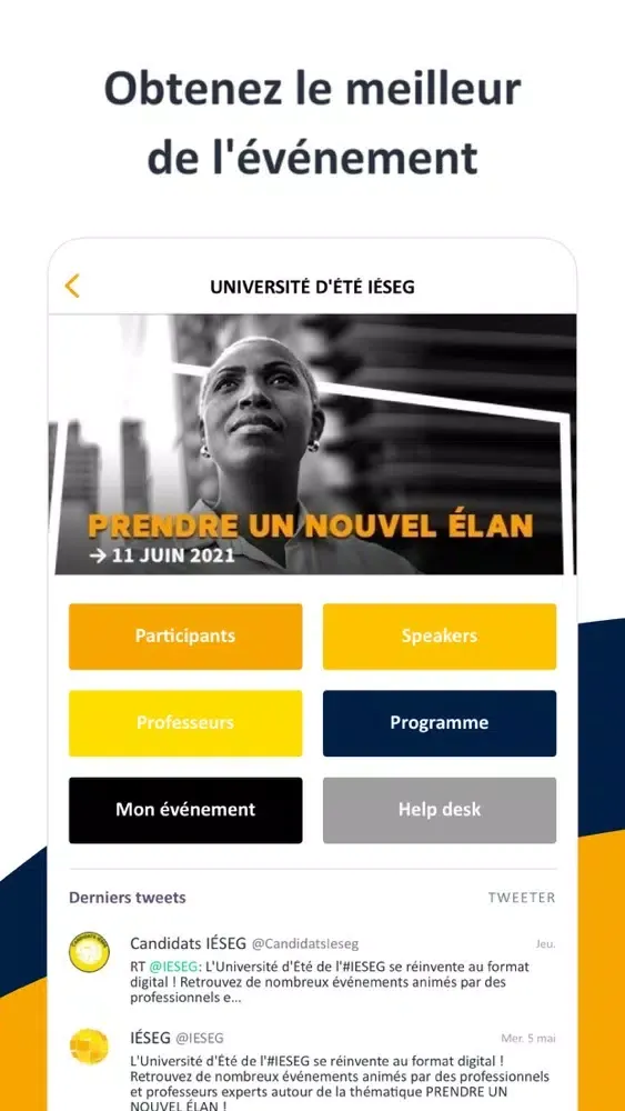Скриншоты UNIVERSITÉ D'ÉTÉ IÉSEG