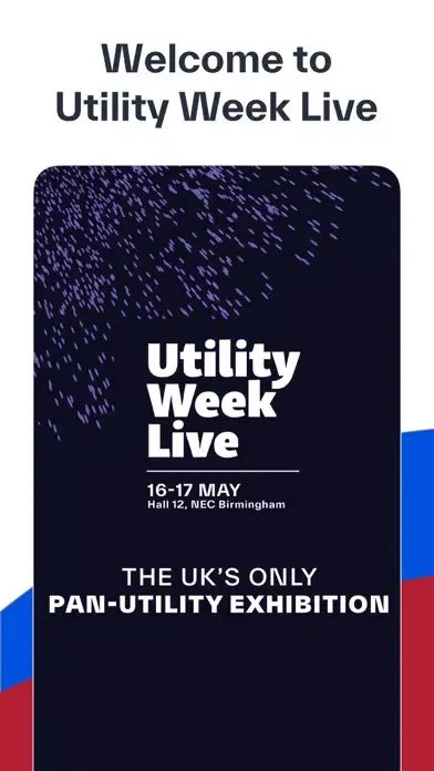 Capturas de tela do Utility Week Live 2023