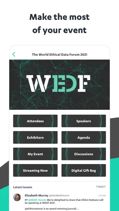 World Ethical Data Forum 2021 Screenshots