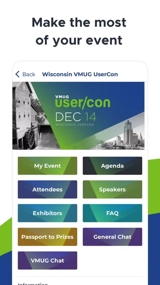 Wisconsin VMUG UserCon 스크린샷