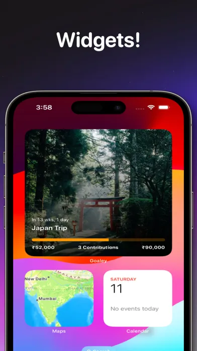 Goaley - Finance Goals Tracker应用截图