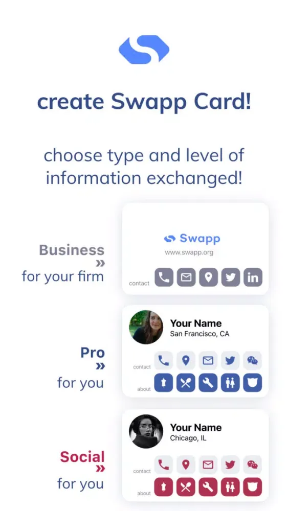 ภาพหน้าจอของ Swapp.org