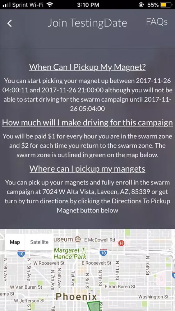 MagMrkt Swarm Screenshots