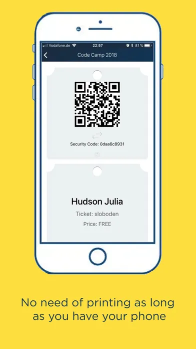 SwarmTix Event Check-In স্ক্রিনশট