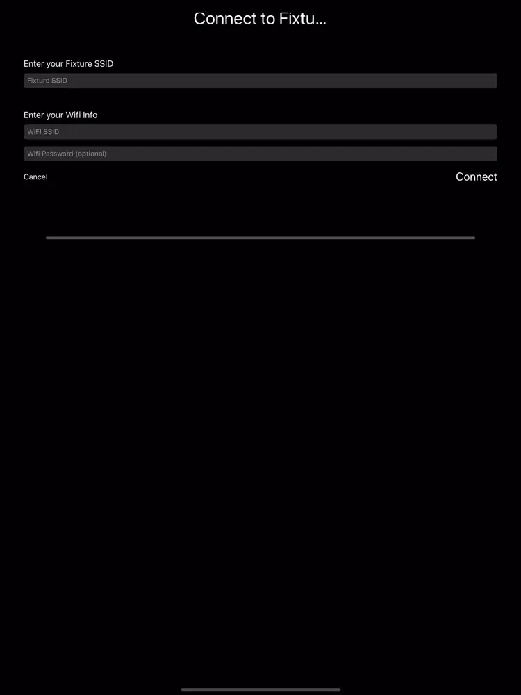 Tangkapan layar Infinite Control Showroom iPad 