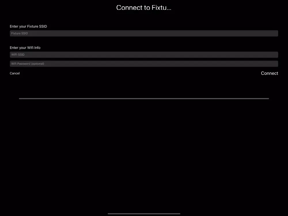 Tangkapan layar Infinite Control Showroom iPad 