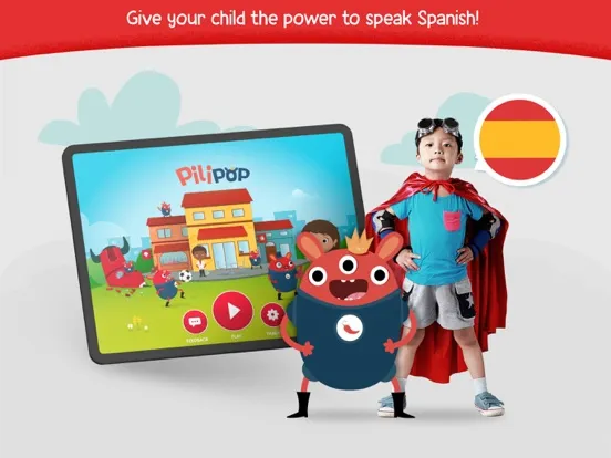 تصاویر Pili Pop - Learn Spanish iPad 