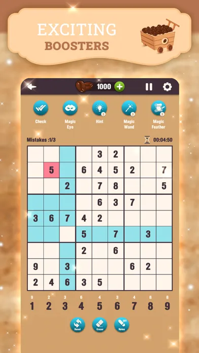 Sudoku Beans: Coffee Cafe 스크린샷