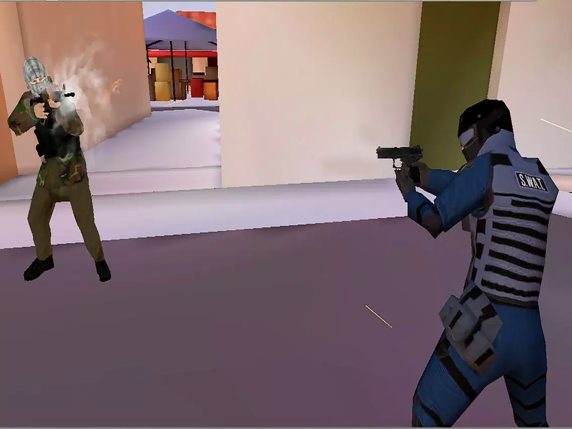 Captures d'écran de SWAT Shoot out Crime City iPad 