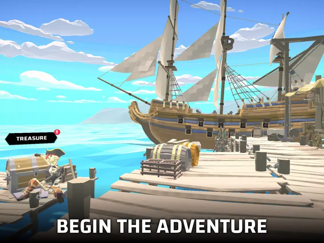 ภาพหน้าจอของ Pirate world Ocean break iPad 