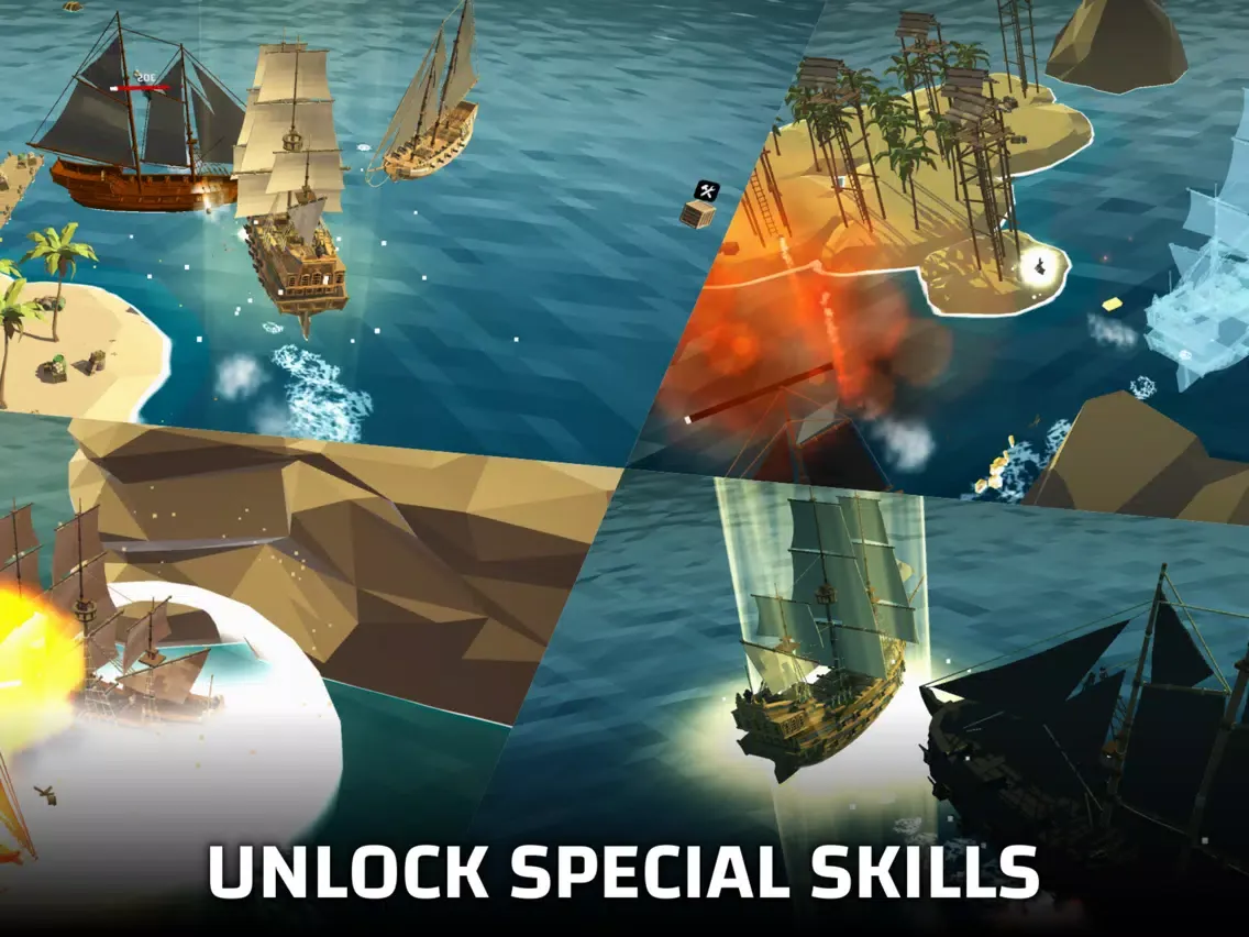 ภาพหน้าจอของ Pirate world Ocean break iPad 