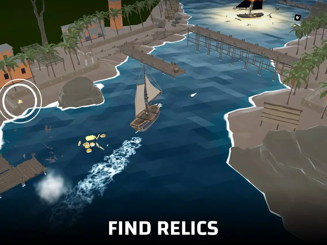 ภาพหน้าจอของ Pirate world Ocean break iPad 